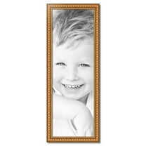 ArtToFrames 16" x 48" Gold Picture Frame, 16x48 inch Gold Wood Poster Frame (WOM-4293)