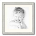 thumbnail image 1 of ArtToFrames 16x16" Matted Picture Frame with 12x12" Single Mat Photo Opening Framed in 1.25" Off White Wash on Ash and 2" Chantilly Mat (FWM-4098-16x16), 1 of 8
