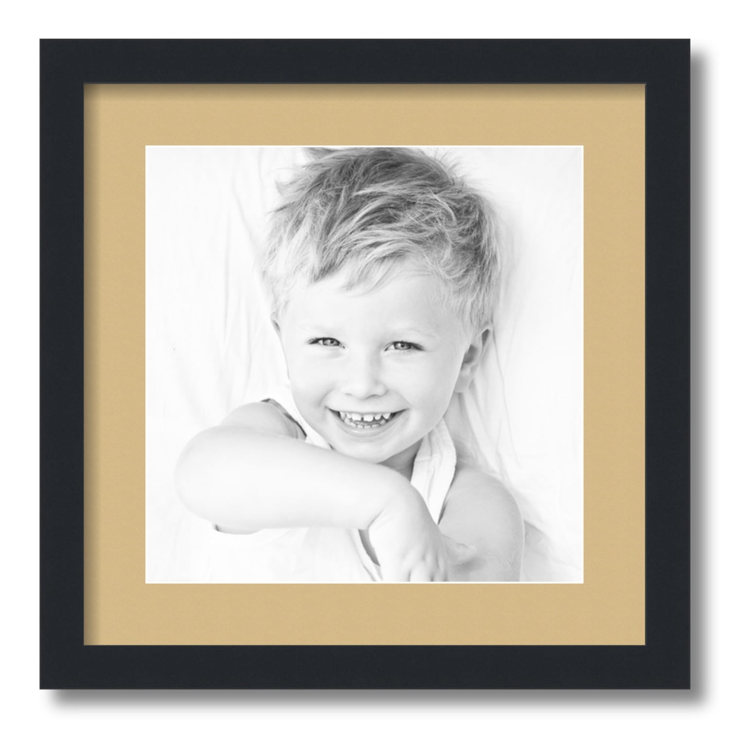 ArtToFrames 16x16 Matted Picture Frame with 12x12 Single Mat Photo