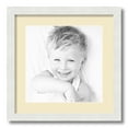 thumbnail image 1 of ArtToFrames 16x16 Matted Picture Frame with 12x12 Single Mat Photo Opening Framed in 1.25 Satin White Frame and 2 Cream Mat (FWM-3966-16x16), 1 of 8