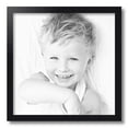 thumbnail image 1 of ArtToFrames 16x16 inch Satin Black Picture Frame, Black 16" x 16" Wood Poster Frame (WOM-4654) 1234, 1 of 6