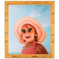 thumbnail image 1 of ArtToFrames 16x20 Inch Gold Bamboo large Picture Frame, This Gold Wood Poster Frame is Great for Your Art or Photos, Comes with 060 Plexi Glass (4877), 1 of 7