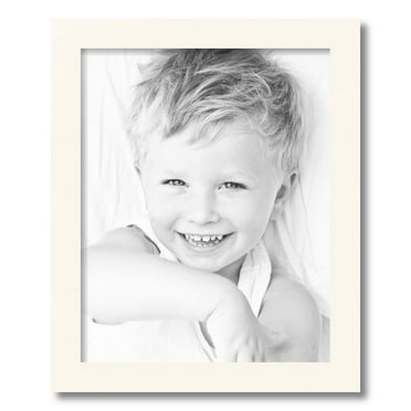 ArtToFrames 16x20 Inch White Picture Frame, This White Wood Poster Frame is Great for Your Art or Photos, Comes with 060 Plexi Glass (4114)