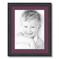 thumbnail image 1 of ArtToFrames 16x20" Matted Picture Frame with 12x16" Single Mat Photo Opening Framed in 1.25" Black Stain on Solid Red Oak and 2" Ruby Mat (FWM-4083-16x20), 1 of 8
