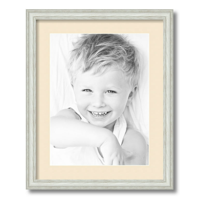 Set of 6 16x20 Picture Frames for 11x14 Photos Portraits Artwork with Ivory  Mat