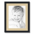 thumbnail image 1 of ArtToFrames 16x20 Matted Picture Frame with 12x16 Single Mat Photo Opening Framed in 1.25 Satin Black and 2 Green Whisper Mat (FWM-3926-16x20), 1 of 6