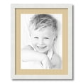 thumbnail image 1 of ArtToFrames 16x20 Matted Picture Frame with 12x16 Single Mat Photo Opening Framed in 1.25 Satin White Frame and 2 Green Whisper Mat (FWM-3966-16x20), 1 of 8