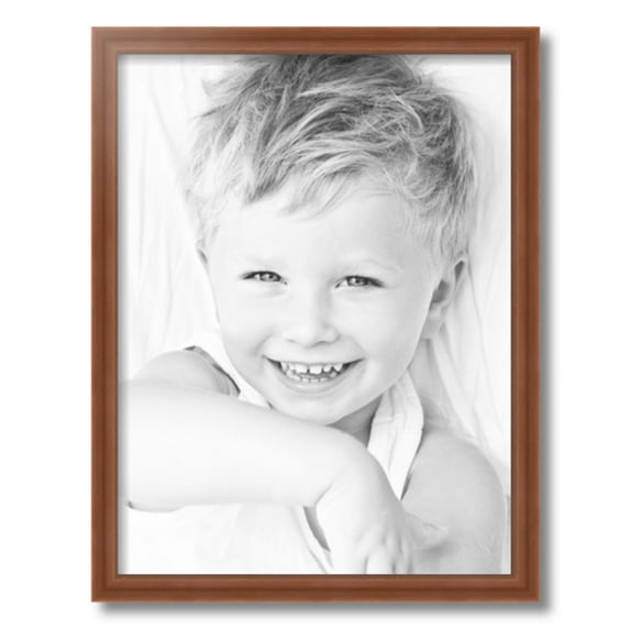 ArtToFrames 16x21" Painted Dark Orange Picture Frame, Red Wood Poster Frame, with Regular Acrylic and 2 (FBPL-4950)