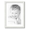 thumbnail image 1 of ArtToFrames 16x22 Matted Picture Frame with 12x18 Single Mat Photo Opening Framed in 1.25 Satin White Frame and 2 Crisp Mat (FWM-3966-16x22), 1 of 8