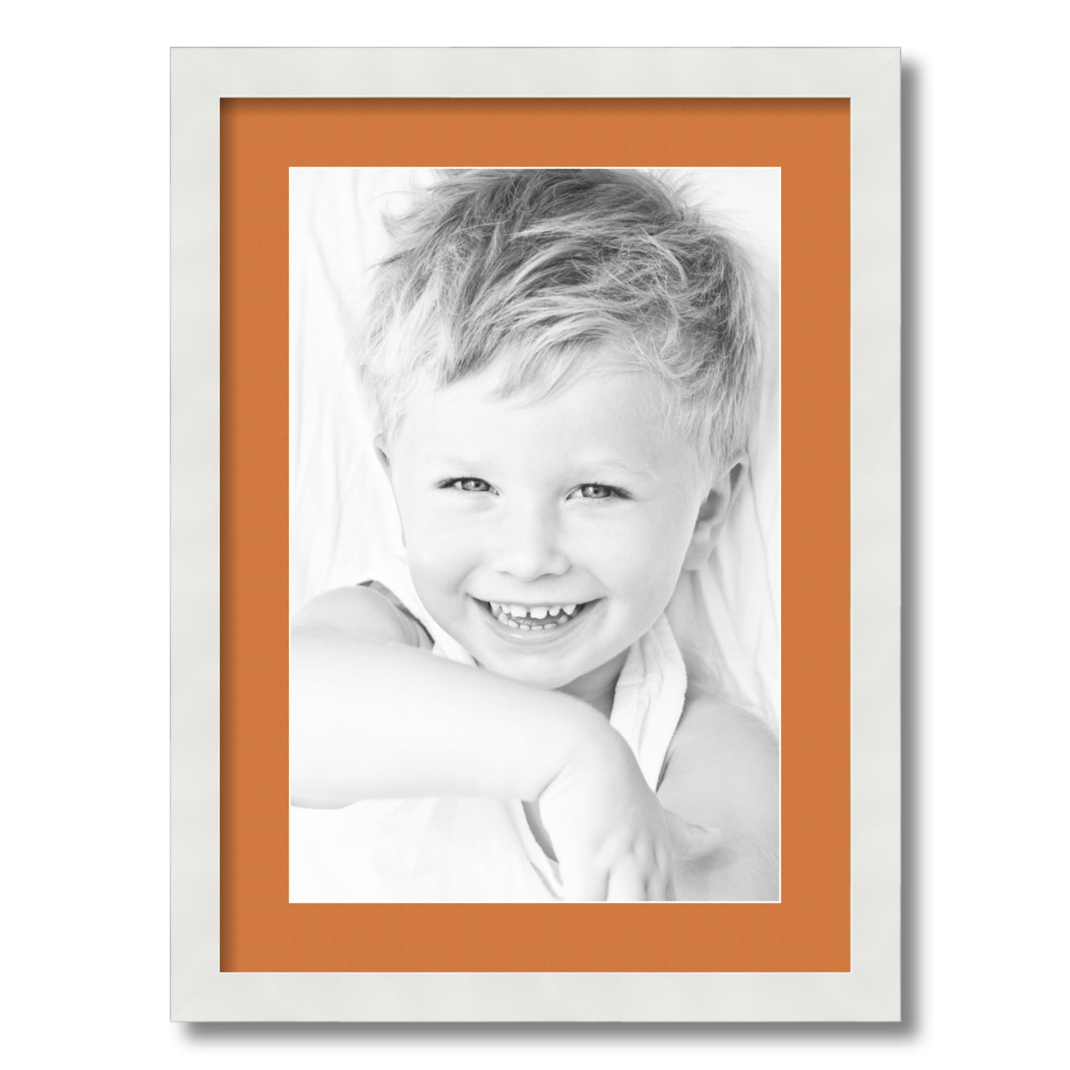 ArtToFrames 16x22 Matted Picture Frame with 12x18 Single Mat Photo Opening Framed in 1.25 Satin
