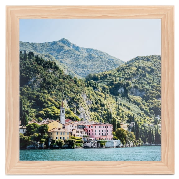 ArtToFrames 16x24 Inch Red Oak Picture Frame, This Brown Wood Poster Frame is Great for Your Art or Photos, Comes with 060 Plexi Glass (4846)