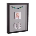 thumbnail image 1 of ArtToFrames 16x24 Inch Shadow Box Picture Frame, with a Satin Black Tall 1 Wide Shadowbox frame and TV Grey Mat Backing (4654), 1 of 7