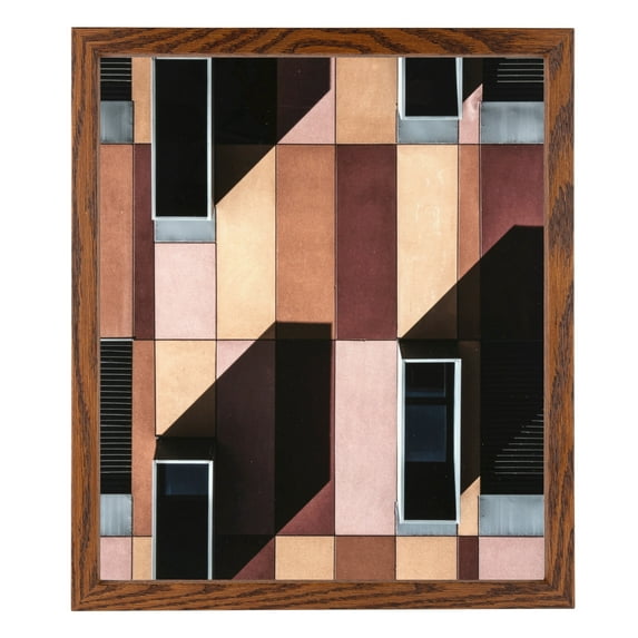 ArtToFrames 16x24" Walnut Picture Frame, Brown Wood Poster Frame, with Regular Acrylic and Foam Backing 3/16 inch (FBPL-4215)