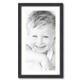 thumbnail image 1 of ArtToFrames 16x28" Matted Picture Frame with 12x24" Single Mat Photo Opening Framed in 1.25" Black Stain on Solid Red Oak and 2" Porcelain Mat (FWM-4083-16x28), 1 of 8