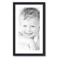 thumbnail image 1 of ArtToFrames 16x28 Matted Picture Frame with 12x24 Single Mat Photo Opening Framed in 1.25 Satin Black and 2 Crisp Mat (FWM-3926-16x28), 1 of 8