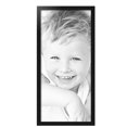 thumbnail image 1 of ArtToFrames 16x35 inch Black Steel Picture Frame, Black MDF Poster Frame (4639), 1 of 7