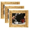 thumbnail image 1 of ArtToFrames 17" x 23" Antique Floral Gold Picture Frame, 17x23 inch Multi Wood Poster Frame (WOM-5169), 3 Pack, 1 of 6