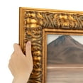 thumbnail image 1 of ArtToFrames 17" x 23" Wide Antique Gold Picture Frame, 17x23 inch Gold Wood Poster Frame (WOM-5043),  Pack, 1 of 7