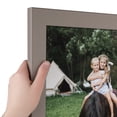 thumbnail image 1 of ArtToFrames 17" x 29" Latte Picture Frame, 17x29 inch Brown MDF Poster Frame (WOM-5363),  Pack, 1 of 8