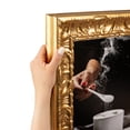 thumbnail image 1 of ArtToFrames 17" x 31" Antique Floral Gold Picture Frame, 17x31 inch Multi Wood Poster Frame (WOM-5169),  Pack, 1 of 7