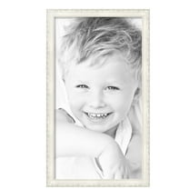 ArtToFrames 17" x 31" Classic White Picture Frame, 17x31 inch White Wood Poster Frame (WOM-5004),  Pack