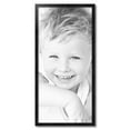 thumbnail image 1 of ArtToFrames 17" x 36" Black Picture Frame, 17x36 inch Black Wood Poster Frame (WOM-5141), 1 of 5