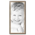 thumbnail image 1 of ArtToFrames 17" x 37" Anique Silver Picture Frame, 17x37 inch Silver Wood Poster Frame (WOM-4964), 1 of 5