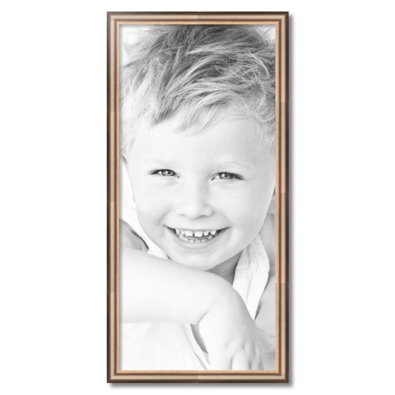 ArtToFrames 17" x 37" Anique Silver Picture Frame, 17x37 inch Silver Wood Poster Frame (WOM-4964)