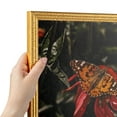 thumbnail image 1 of ArtToFrames 17" x 37" Bright Gold Picture Frame, 17x37 inch Gold Wood Poster Frame (WOM-4753), 1 of 7