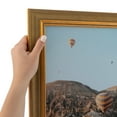 thumbnail image 1 of ArtToFrames 17" x 37" Gold Ornate Picture Frame, 17x37 inch Gold Wood Poster Frame (WOM-4546), 1 of 7