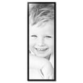 thumbnail image 1 of ArtToFrames 17" x 50" Black Picture Frame, 17x50 inch Black Wood Poster Frame (WOM-5139), 1 of 5
