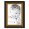 thumbnail image 1 of ArtToFrames 17x23 Matted Picture Frame with 13x19 Single Mat Photo Opening Framed in 1.25 Satin Black and 2 Coronado Mat (FWM-3926-17x23), 1 of 8