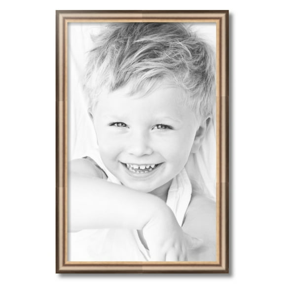 ArtToFrames 17x27 inch Anique Silver Picture Frame, Silver 17" x 27" Wood Poster Frame (WOM-4964) 1234