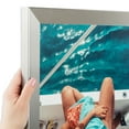 thumbnail image 1 of ArtToFrames 17" x 29" Stainless Steel Picture Frame, 17x29 inch Silver MDF Poster Frame (WOM-3882),  Pack, 1 of 8