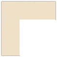 thumbnail image 1 of ArtToFrames 17x30" French Creme Custom Mat for Picture Frame with Opening for 13x26" Photos. Mat Only, Frame Not Included (MAT-110), 1 of 5