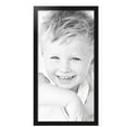 thumbnail image 1 of ArtToFrames 17x33 inch Black Steel Picture Frame, Black MDF Poster Frame (4639), 1 of 7