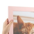 thumbnail image 1 of ArtToFrames 17" x 36" Pink Picture Frame, 17x36 inch Pink Wood Poster Frame (WOM-4120),  Pack, 1 of 7