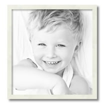 ArtToFrames 18" x 19" White Picture Frame, 18x19 inch White Wood Poster Frame (WOM-5140)