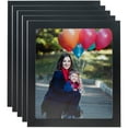 thumbnail image 1 of ArtToFrames 18" x 21" Black Picture Frame, 18x21 inch Black MDF Poster Frame (WOM-3943), 5 Pack, 1 of 7