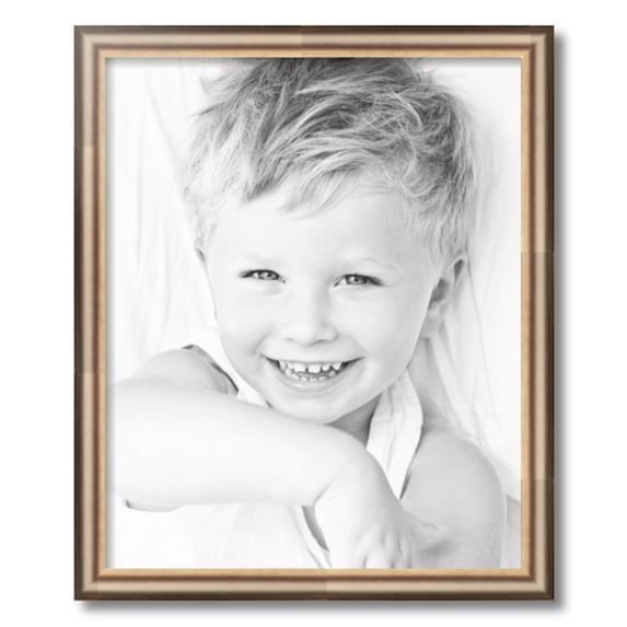 ArtToFrames 18" x 22" Anique Silver Picture Frame, 18x22 inch Silver Wood Poster Frame (WOM-4964)