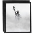 thumbnail image 1 of ArtToFrames 18" x 22" Black Picture Frame, 18x22 inch Black Wood Poster Frame (WOM-4308), 2 Pack, 1 of 7