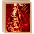 thumbnail image 1 of ArtToFrames 18" x 22" Hickory Wood Picture Frame, 18x22 inch Brown Wood Poster Frame (WOM-4882), 2 Pack, 1 of 7