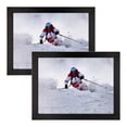 thumbnail image 1 of ArtToFrames 18" x 23" Black Stain Picture Frame, 18x23 inch Black Wood Poster Frame (WOM-4088), 2 Pack, 1 of 8