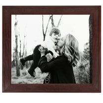 ArtToFrames 18" x 24" Cherry Picture Frame, 18x24 inch Red Wood Poster Frame (WOM-4334), 1 Pack