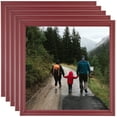 thumbnail image 1 of ArtToFrames 18" x 24" Red Picture Frame, 18x24 inch Red Wood Poster Frame (WOM-4155), 5 Pack, 1 of 7