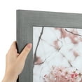 thumbnail image 1 of ArtToFrames 18" x 24" Slate Gray Picture Frame, 18x24 inch Gray MDF Poster Frame (WOM-4674), 1 of 7
