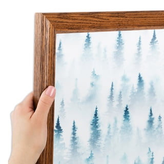 ArtToFrames 18" x 24" Walnut Picture Frame, 18x24 inch Brown Wood Poster Frame (WOM-4086)