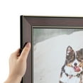 thumbnail image 1 of ArtToFrames 18" x 28" Honors Mahogany with Gold Picture Frame, 18x28 inch Brown Wood Poster Frame (WOM-5156),  Pack, 1 of 7