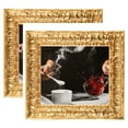 thumbnail image 1 of ArtToFrames 18" x 32" Antique Floral Gold Picture Frame, 18x32 inch Multi Wood Poster Frame (WOM-5169), 2 Pack, 1 of 5