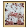 thumbnail image 1 of ArtToFrames 18" x 36" Gold And Stained Brown Picture Frame, 18x36 inch Gold Wood Poster Frame (WOM-4766), 1 Pack, 1 of 6